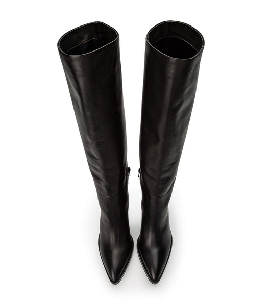 Black Tony Bianco Skyla Black Como 9cm Heeled Boots | PHNEJ56016