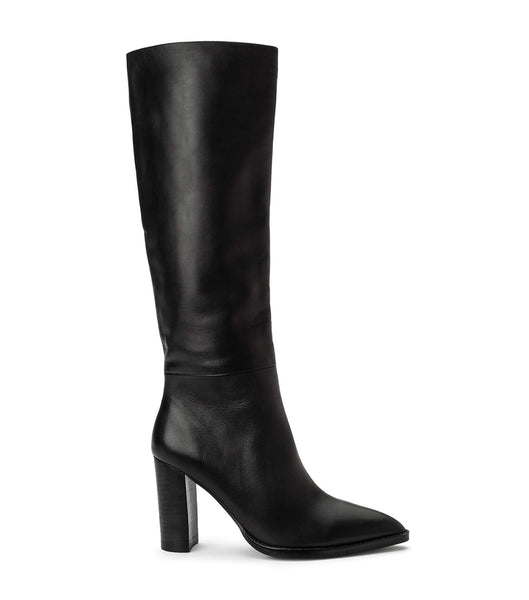 Black Tony Bianco Skyla Black Como 9cm Heeled Boots | PHNEJ56016