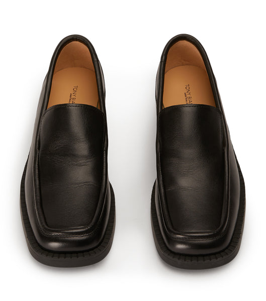 Black Tony Bianco Teddy Black Como 4cm Loafers | PHZDE14643