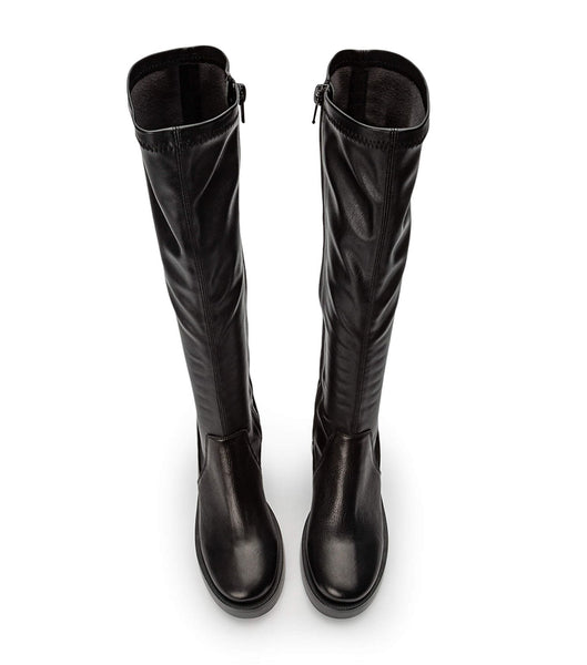 Black Tony Bianco Tibby Black Venice/Black Venezia 9cm Mid Calf Boots | LPHTR26006