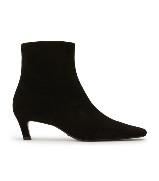 Black Tony Bianco Vicci Black Suede 5cm Ankle Boots | ZPHMJ61973