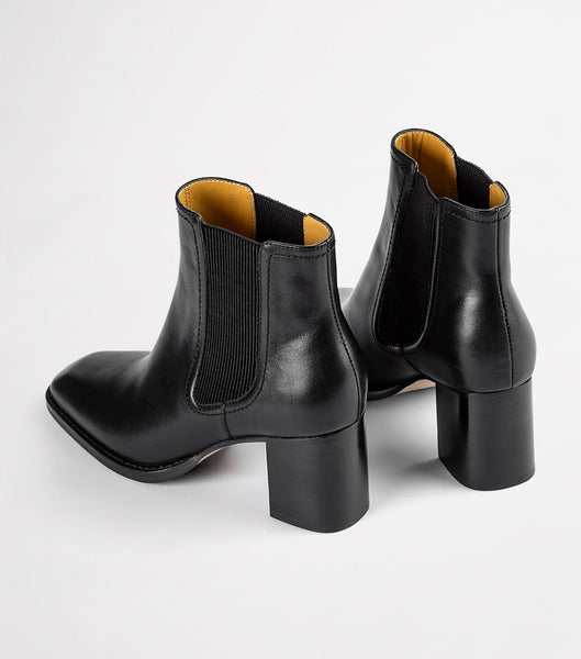 Black Tony Bianco Wager Black Como 6.5cm Heeled Boots | DPHKV75048