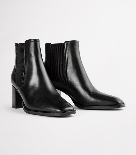 Black Tony Bianco Wager Black Como 6.5cm Heeled Boots | DPHKV75048