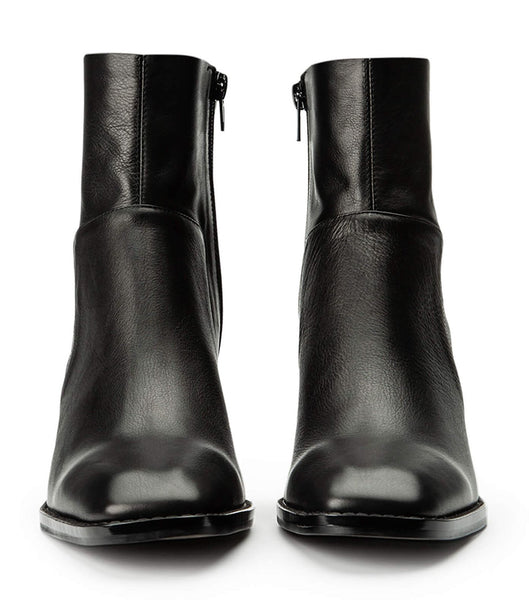 Black Tony Bianco Witney Black Venice 6.5cm Heeled Boots | PHZPD43261