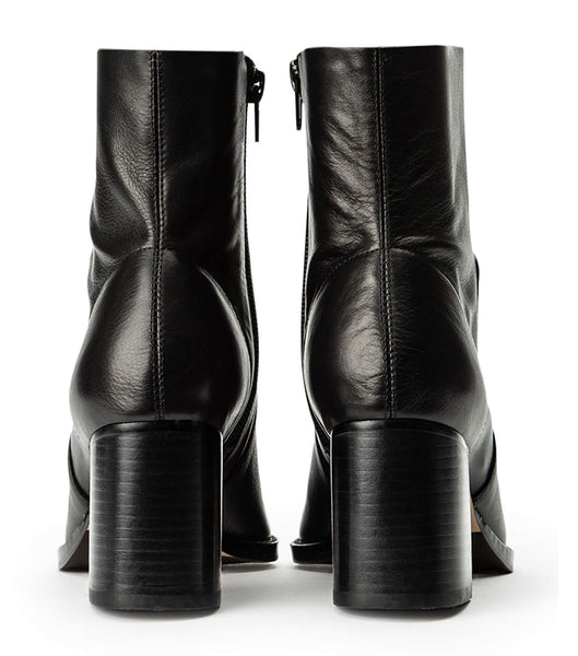 Black Tony Bianco Witney Black Venice 6.5cm Heeled Boots | PHZPD43261