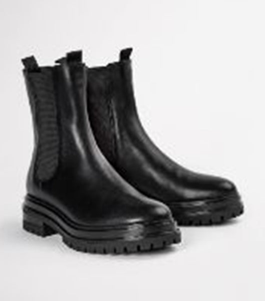 Black Tony Bianco Wolfe Black Como 4.5cm Combat Boots | LPHSX61114