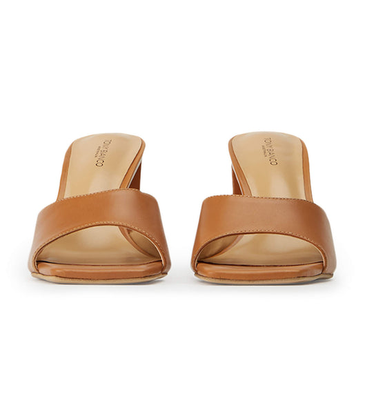 Brown Tony Bianco Cyrus Tan Como 8.5cm Low Heels | SPHVO25780