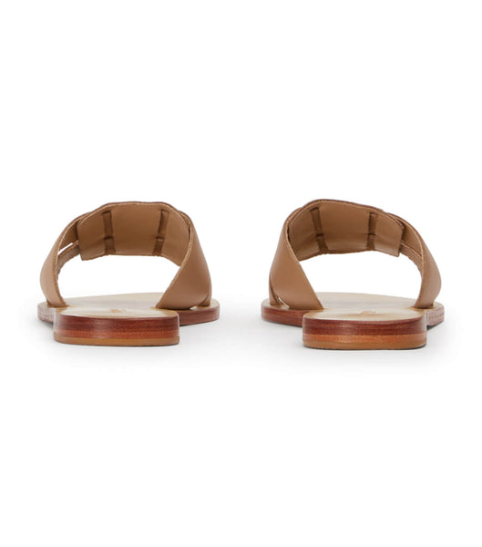 Brown Tony Bianco Force Camel 1cm Sandals | APHDF80561