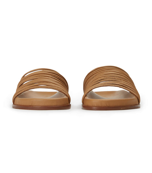 Brown Tony Bianco Libi Biscuit Nappa Sandals | FPHHY93629