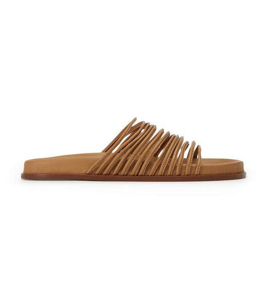 Brown Tony Bianco Libi Biscuit Nappa Sandals | FPHHY93629