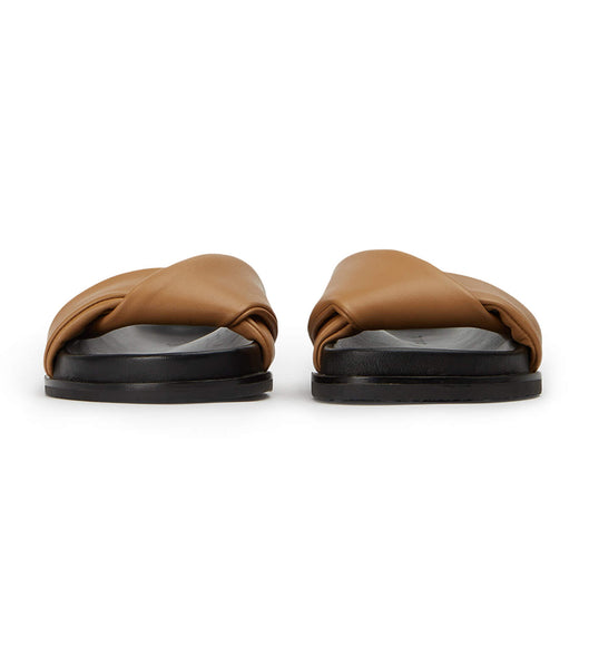 Brown Tony Bianco Lora Biscuit Nappa 1.5cm Footbeds | PHEAH62279