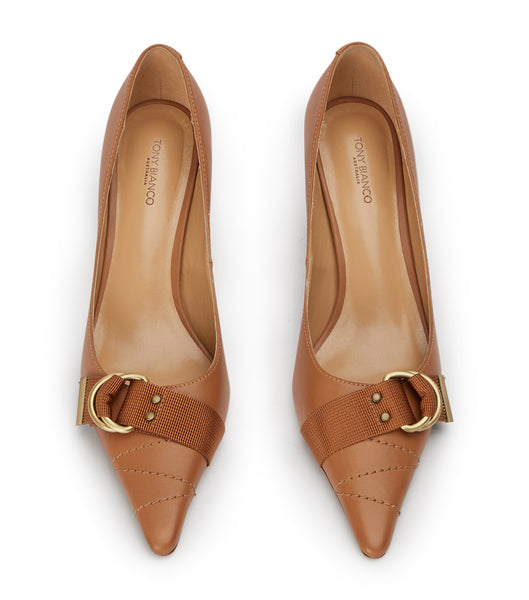 Brown Tony Bianco Saje Tan Como 8cm Event Heels | PHIIZ96691