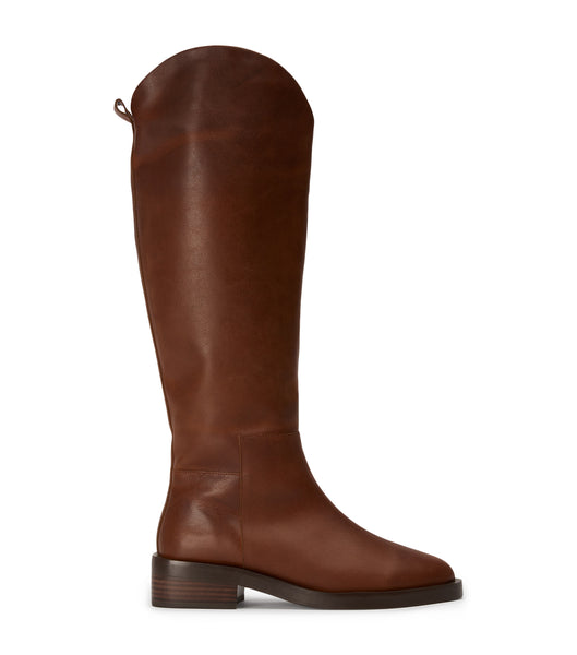 Brown Tony Bianco Tyler Cognac 4cm Knee High Boots | SPHNY99994