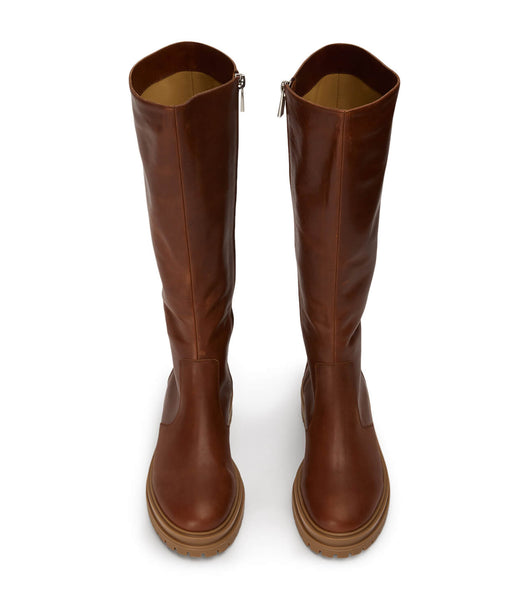 Brown Tony Bianco Wanda Cognac 4.5cm Knee High Boots | APHWC89298