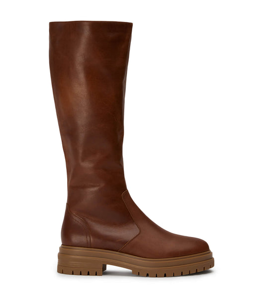 Brown Tony Bianco Wanda Cognac 4.5cm Mid Calf Boots | PHXMI89254