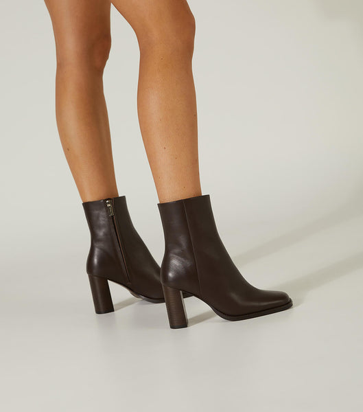 Chocolate Tony Bianco Astoria Choc Como 8.5cm Ankle Boots | PHXBR38130