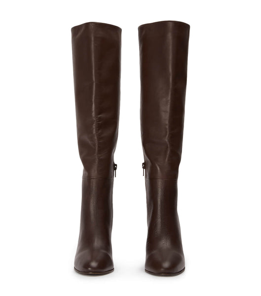 Chocolate Tony Bianco Boss Choc Como 9.5cm Mid Calf Boots | LPHTR88669