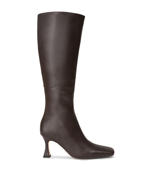 Chocolate Tony Bianco Fantasy Chocolate Nappa 8cm Heeled Boots | PHEGJ28537