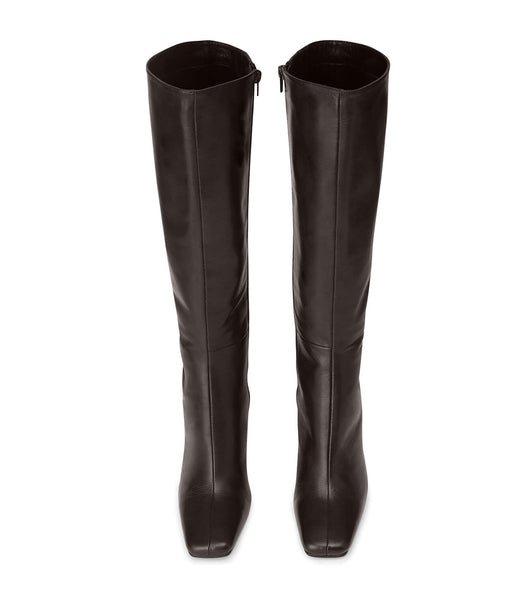 Chocolate Tony Bianco Havana Chocolate Nappa 10.5cm Heeled Boots | APHDF79496