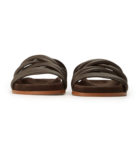 Chocolate Tony Bianco Loki Chocolate Nappa Sandals | APHDF41663