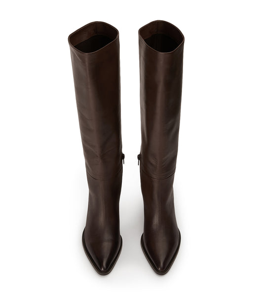 Chocolate Tony Bianco Peppe Choc Como 7.5cm Knee High Boots | APHWC37241