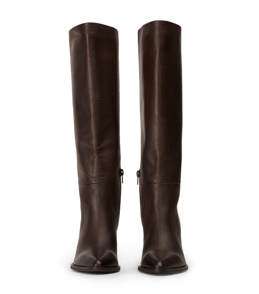 Chocolate Tony Bianco Peppe Choc Como 7.5cm Knee High Boots | APHWC37241