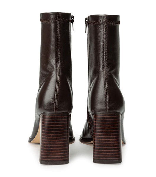 Chocolate Tony Bianco Rover Chocolate Nappa 8.5cm Heeled Boots | QPHUV43155