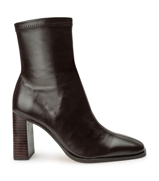 Chocolate Tony Bianco Rover Chocolate Nappa 8.5cm Heeled Boots | QPHUV43155