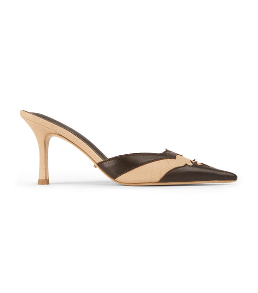 Chocolate Tony Bianco Shuga Beech/Chocolate 8cm Court Shoes | PHJVR32530