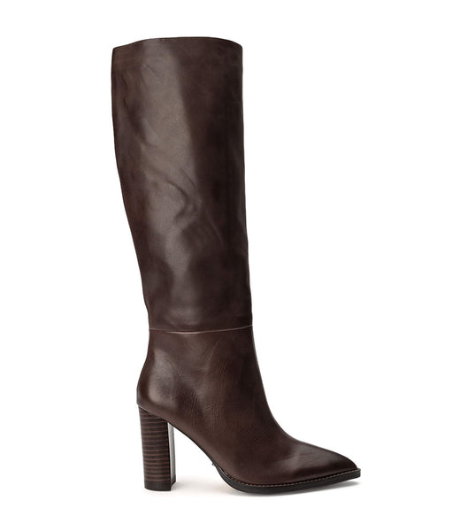 Chocolate Tony Bianco Skyla Choc Como 9cm Mid Calf Boots | GPHUC35545