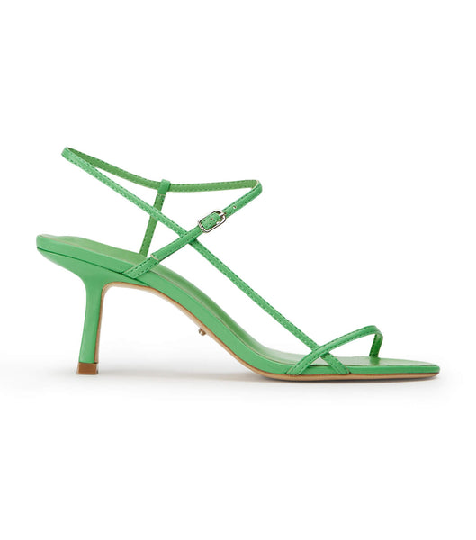 Green Tony Bianco Caprice Acid Green 7cm Strappy Heels | LPHTR79735