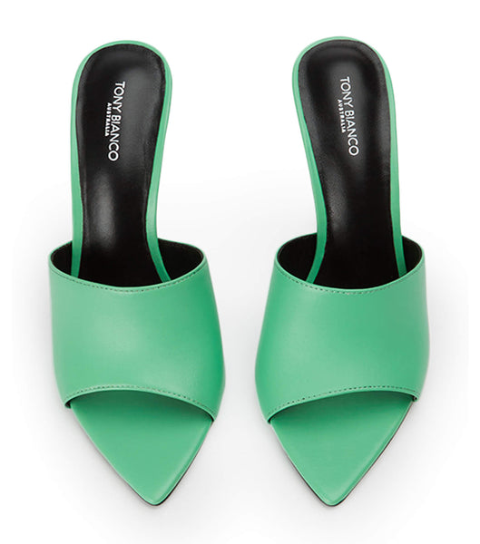 Green Tony Bianco Mylo Acid Green 10.5cm Event Heels | YPHGT98569