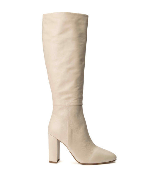 Light Yellow Tony Bianco Bellez Vanilla Venice 9.5cm Heeled Boots | PHEAH23484