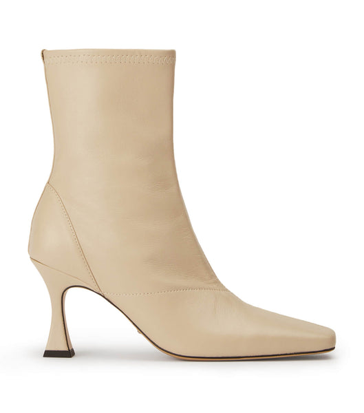 Light Yellow Tony Bianco Fomo Vanilla Nappa 8cm Heeled Boots | PHICD91853