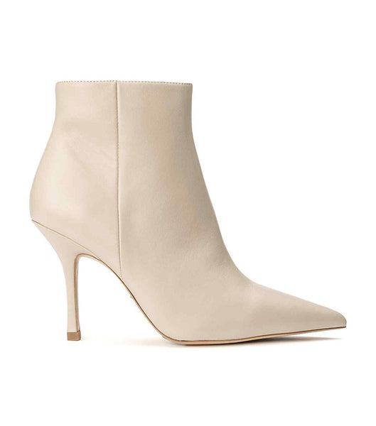 Light Yellow Tony Bianco Keanu Vanilla Nappa 9.5cm Heeled Boots | PHDYB39433