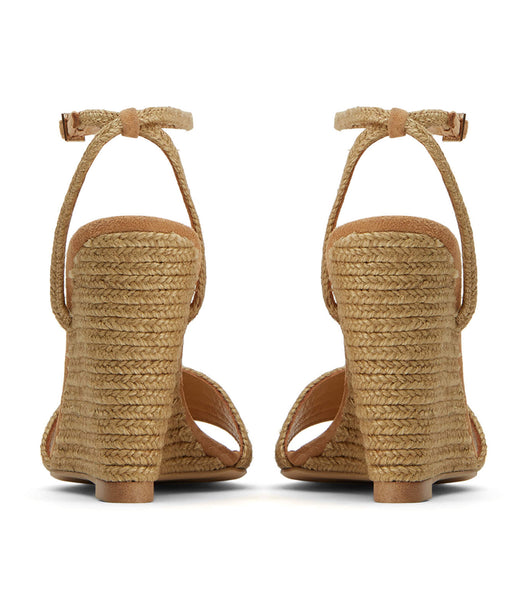 Orange Tony Bianco Gizmo Honey Jute 11cm Wedges | PHJKU33339