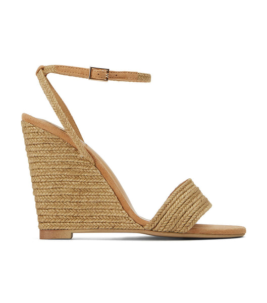 Orange Tony Bianco Gizmo Honey Jute 11cm Wedges | PHJKU33339