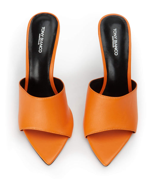 Orange Tony Bianco Mylo Acid Orange 10.5cm Event Heels | BPHSD24760