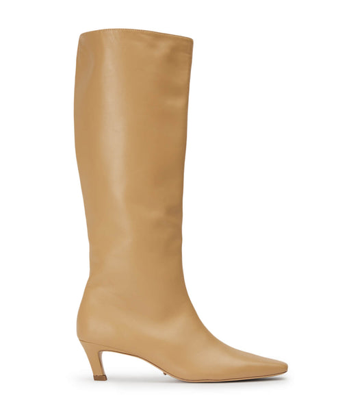 Orange Tony Bianco Vixon Honey Nappa 5cm Mid Calf Boots | TPHPQ63997