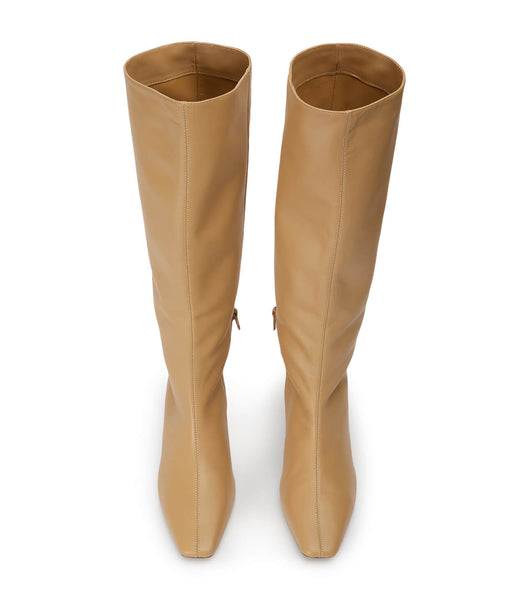 Orange Tony Bianco Vixon Honey Nappa 5cm Knee High Boots | XPHGW93414