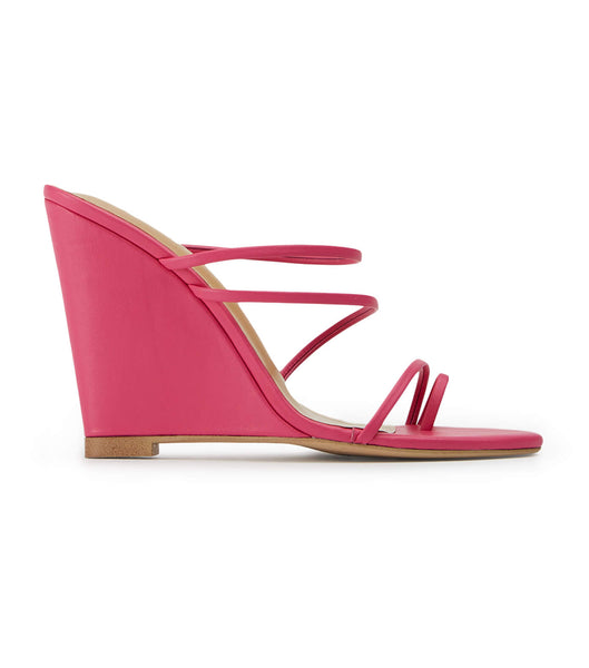 Pink Tony Bianco Gaia Acid Pink 11cm Wedges | SPHNY86440