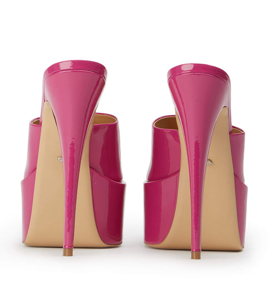 Pink Tony Bianco Jordyn Berry Patent 15cm Stiletto Heels | PHNEJ51537