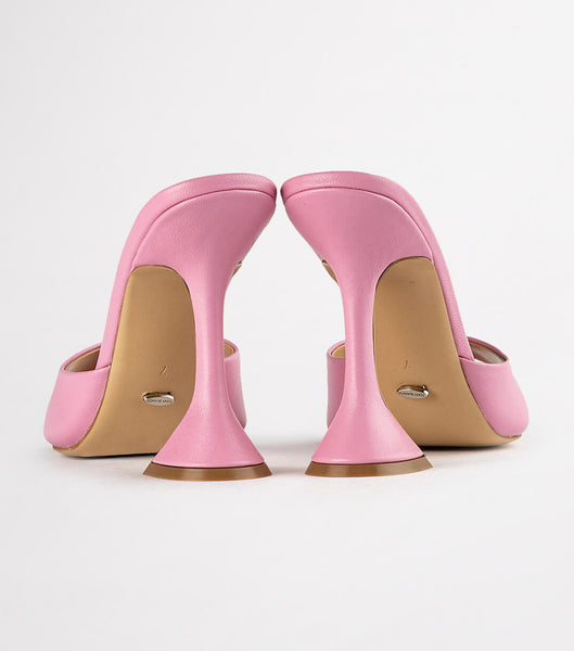 Pink Tony Bianco Marcel Musk Nappa 10.5cm Event Heels | PHNZX14999