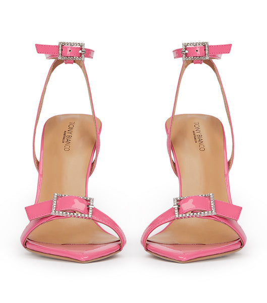 Pink Tony Bianco Mopsy Flamingo Patent 10.5cm Stiletto Heels | PHNEJ11220