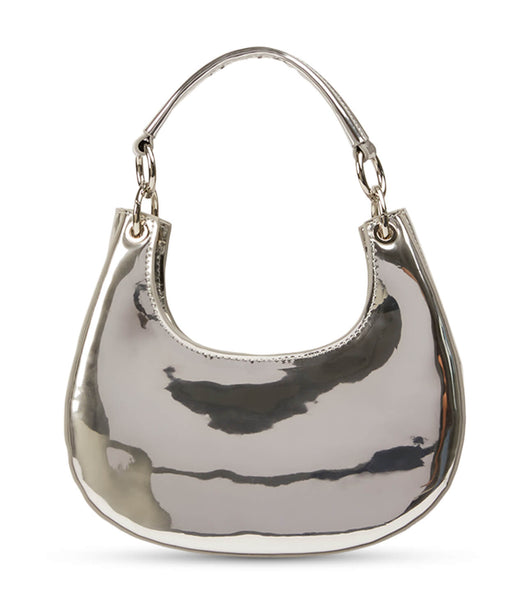 Silver Tony Bianco Talia Silver Shine Mini Handbags Accessories | SPHNY23441