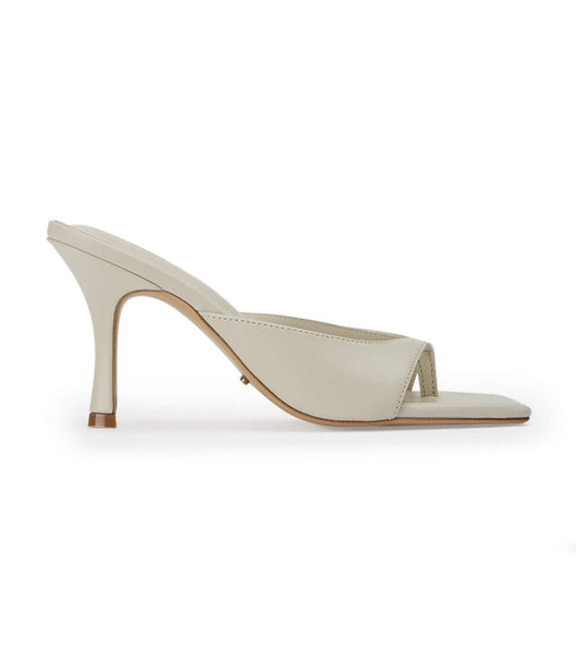 White Tony Bianco Crystle Dove Nappa 8.5cm Stiletto Heels | BPHSD30864