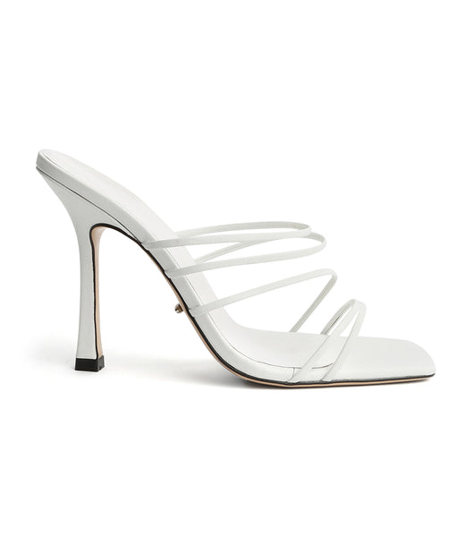 White Tony Bianco Foxie White Kid 10.5cm Stiletto Heels | PHJVR35174