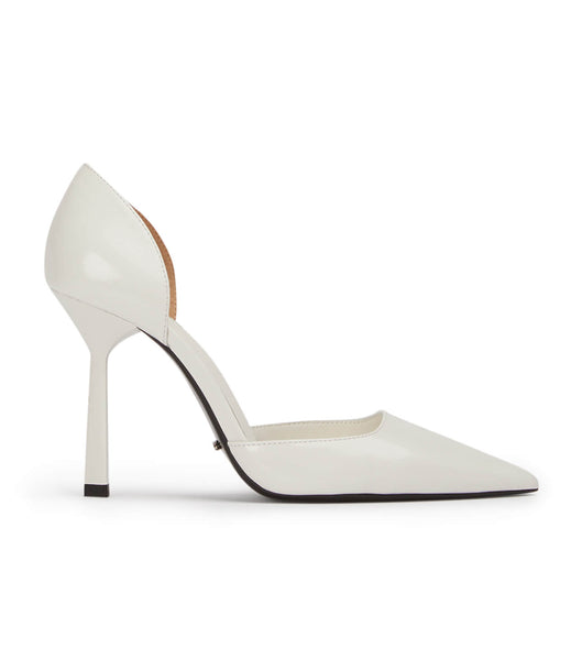 White Tony Bianco Gala White Hi Shine 10cm Event Heels | PHCIF46602