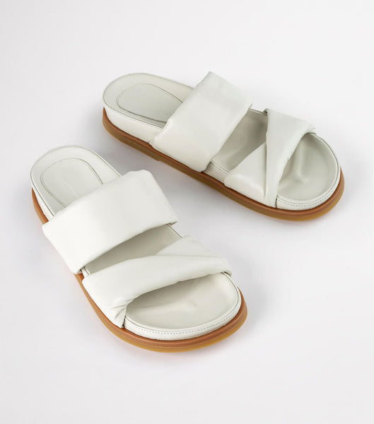 White Tony Bianco Henry Dove Nappa 3.5cm Sandals | PHEGJ85935