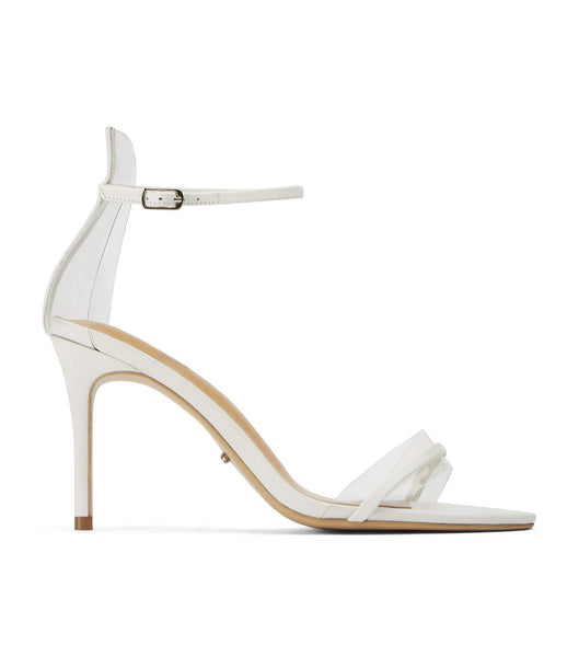 White Tony Bianco Houston Milk Capretto 8.5cm Event Heels | DPHKV47849